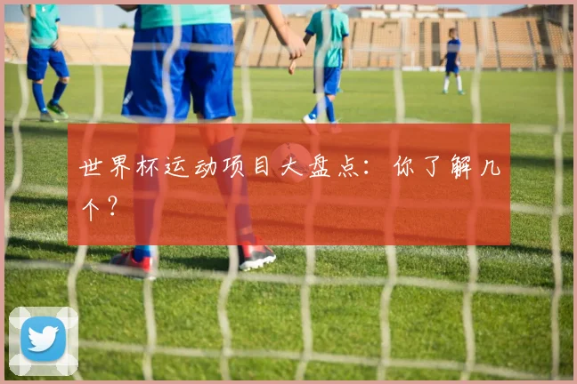 世界杯运动项目大盘点:你了解几个?